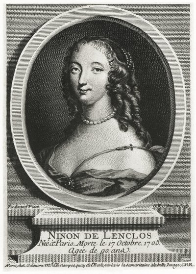 Ninon de Lenclos von German School