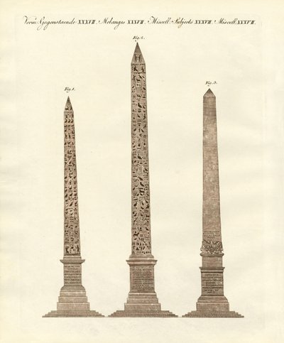 Obelisken und Ägypter von German School