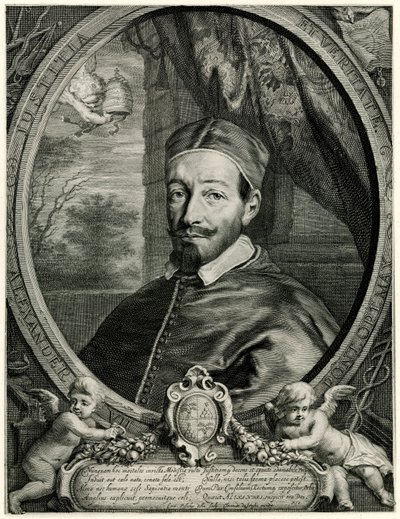 Papst Alexander VII. von German School