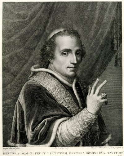Papst Pius VII. von German School