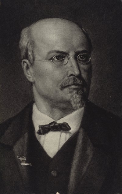 Porträt von Joachim Raff von German School