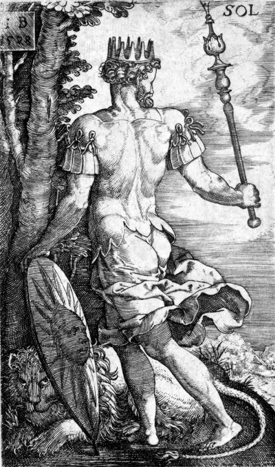 Sol, gedruckt von Georg Pencz, 1529 von German School