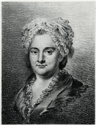 Sophie la Roche, 1884-90 von German School
