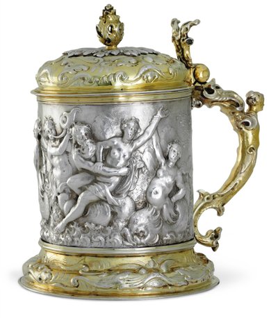 Bierkrug, wahrscheinlich Hamburg, ca. 1660 von German School