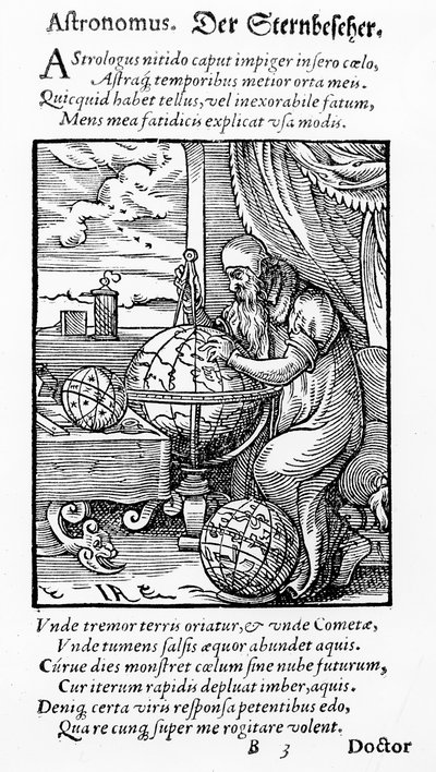 Der Astronom, veröffentlicht von Hartman Schopper von German School