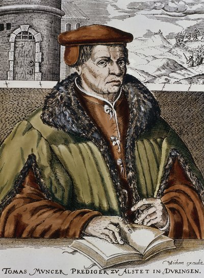 Thomas Müntzer, ca. 1600 von German School