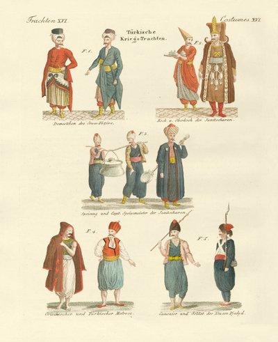Türkische Nationaltrachten von German School