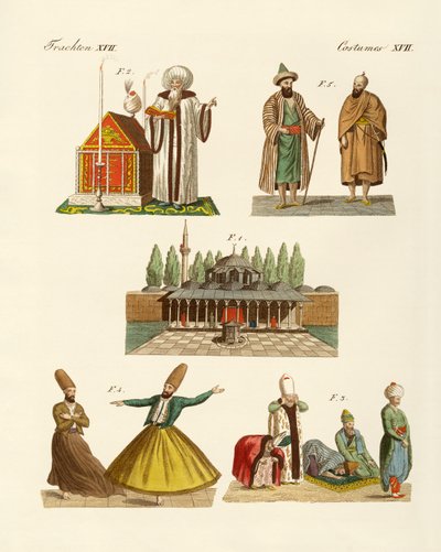 Türkische Nationaltrachten von German School