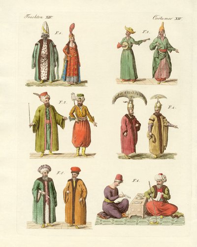 Türkische Nationaltrachten von German School