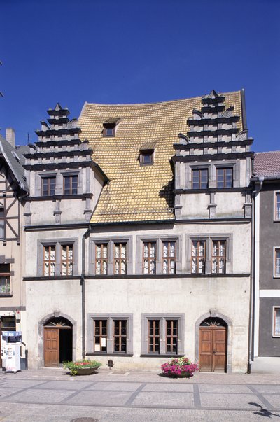 Ansicht des Hauses von Heinrich Schütz von German School