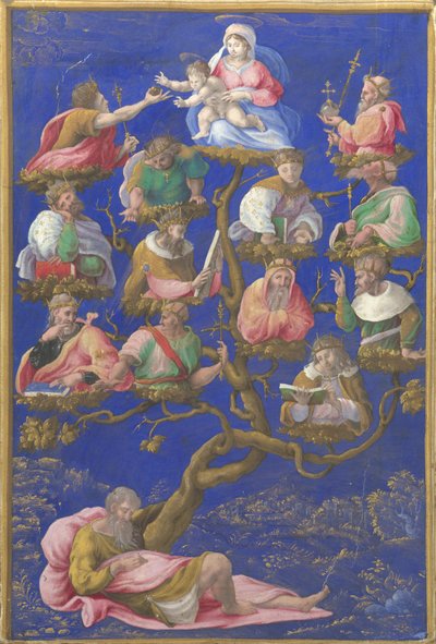 Der Baum Jesse, ca. 1535 von Gerolamo Genga