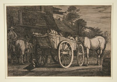 Der vierrädrige Wagen von Gerrit Claesz Bleker