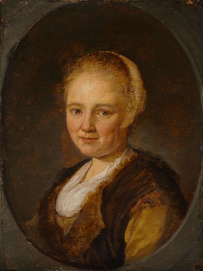 Eine junge Frau von Gerrit Dou