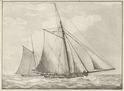 Zwei Kutter von Gerrit Groenewegen