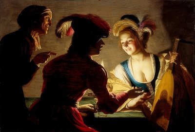 Die Kupplerin von Gerrit van Honthorst