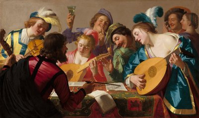 Das Konzert von Gerrit van Honthorst