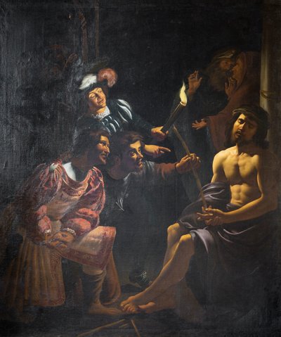 Die Verspottung Christi von Gerrit van Honthorst