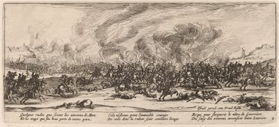 Die Schlacht von Gerrit van Schagen after Jacques Callot