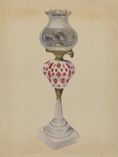 Lampe, um 1936 von Gertrude Lemberg