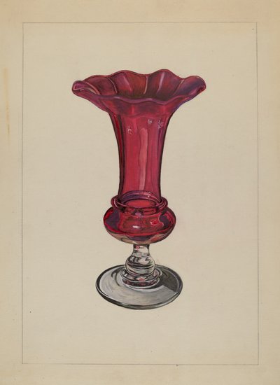 Vase, 1935-1942 von Gertrude Lemberg