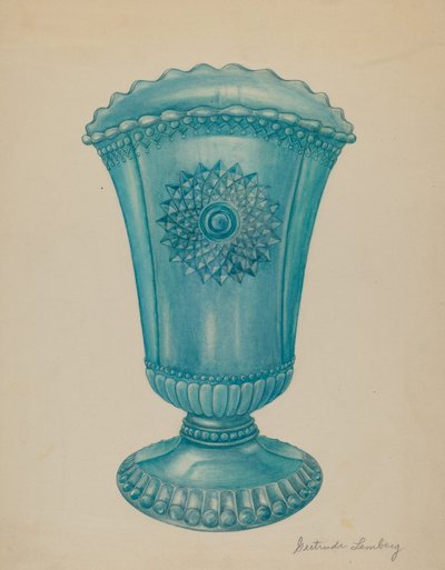 Vase, 1935-1942 von Gertrude Lemberg