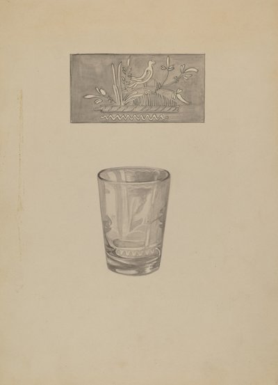 Whiskeyglas, 1935-1942 von Gertrude Lemberg