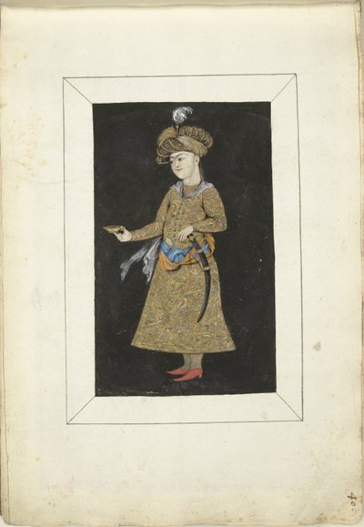 Persische Miniatur von Gesina ter Borch (possibly)
