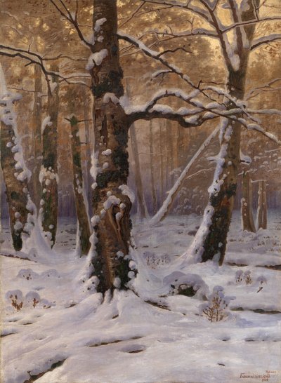 Wintermorgen, 1907-1909 von Gevorg Bashindzhagyan