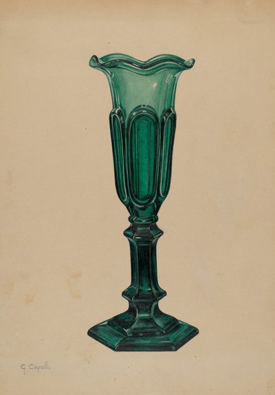 Vase, ca. 1937 von Giacinto Capelli