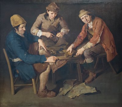 Die Schuster von Giacomo (1698 1767) Ceruti