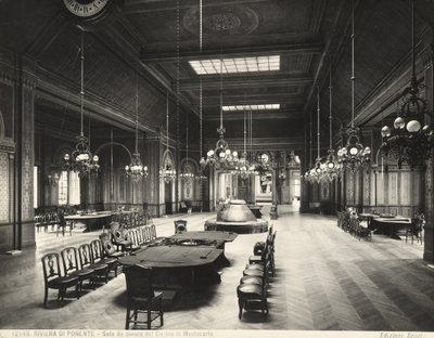 Spielzimmer, Montecarlo Casino, Monaco von Giacomo Brogi