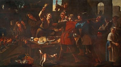 Die Schlägerei von Giacomo Francesco Cipper