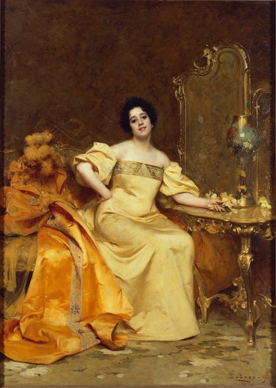 Schauspielerin Virginia Reiter von Giacomo Grosso