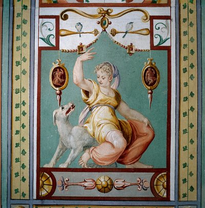 Allegorie der Treue (Fresko) von Giallo Fiorentino