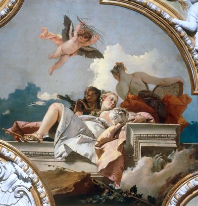 Buße, Demut und Wahrheit, 1744 von Giambattista Tiepolo