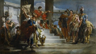 Scipio Africanus befreit Massiva von Giambattista Tiepolo