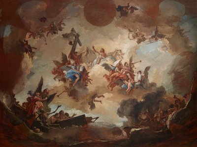 Das Jüngste Gericht, 1730er-1740er Jahre von Giambattista Tiepolo