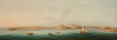 Großer Hafen, Malta, 1869 von Giancinto Gianni
