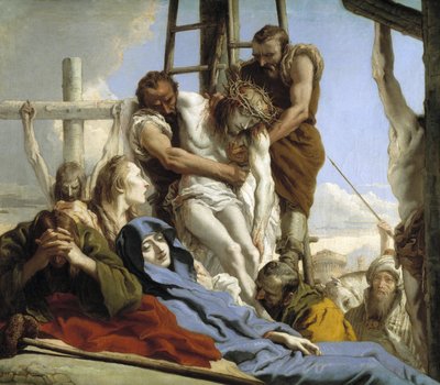 Die Kreuzabnahme von Giovanni Domenico Tiepolo