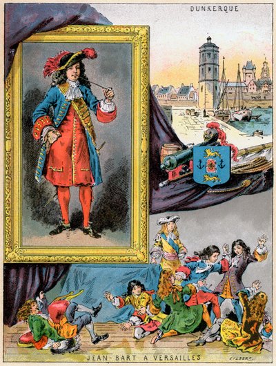 Jean Bart, französischer Marinekommandant und Freibeuter von Gilbert