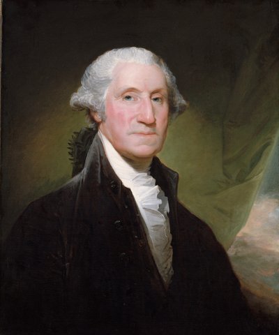 George Washington (1732-99) von Gilbert Stuart