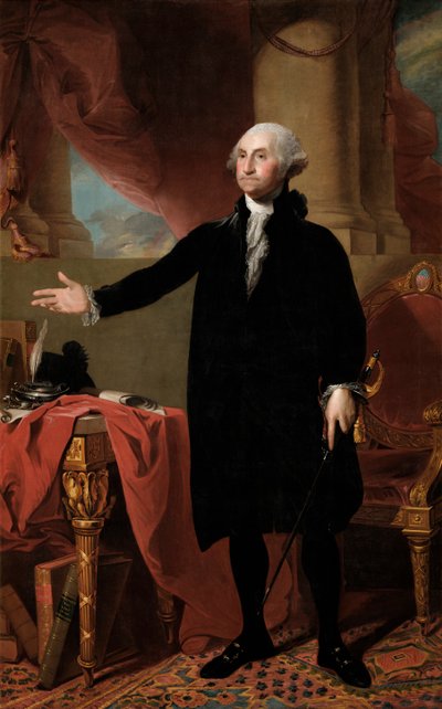 Porträt von George Washington von Gilbert Stuart
