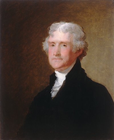 Thomas Jefferson von Gilbert Stuart