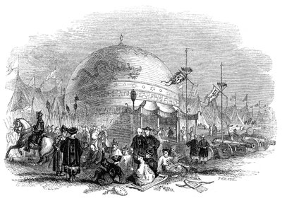 Große Zeremonie des Kanonenversuchs, 1847 von Giles