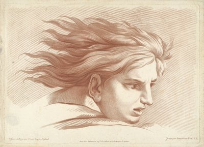 Kopf eines Mannes von Gilles Demarteau