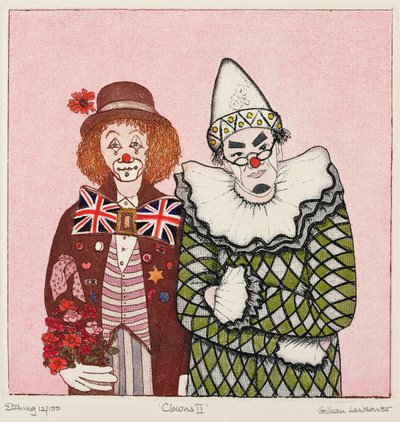 Clowns II von Gillian Lawson