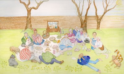 Picknick, 2018 von Gillian Lawson