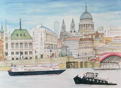 St. Pauls, London von Gillian Lawson