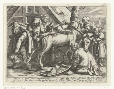 Das Waschen des Esels von Gillis van Breen