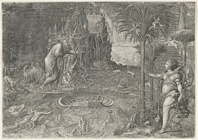 Allegorie des Lebens von Giorgio Ghisi